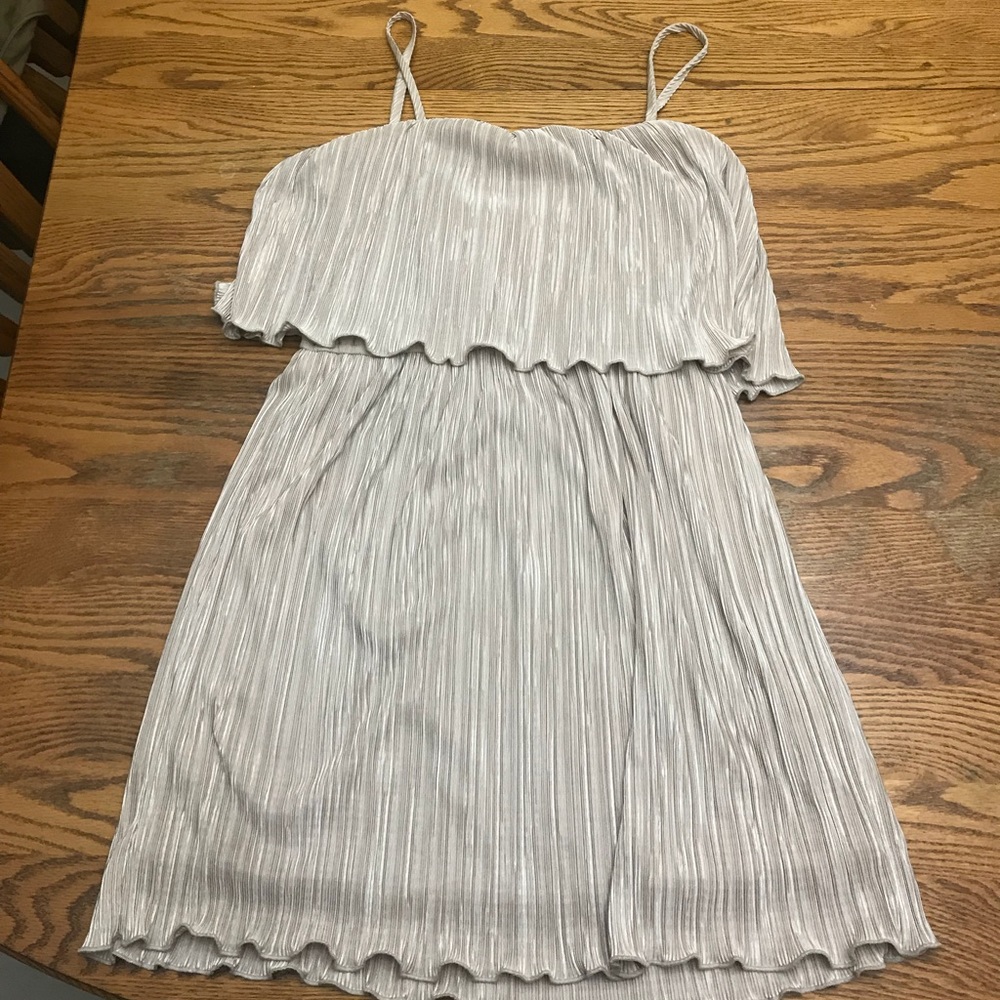 Light Gold Mini Dress